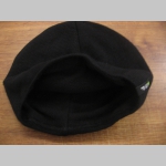 Anarcho Punk - Antifascist  - čierna pletená čiapka s tlačeným logom, stredne hrubá vo vnútri naviac zateplená, univerzálna veľkosť, materiálové zloženie 100% akryl